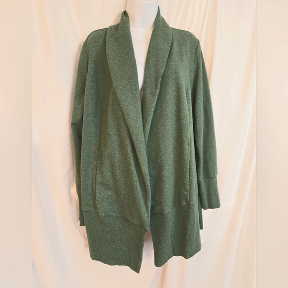 H by Halston Green Collar Cardigan/Jacket Size M - Picture 1 of 8